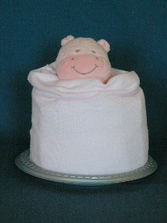 Hippo Cupcake